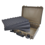 Zielona walizka hermetyczna z pianką MAX380H115S 414x345x129 mm - 2