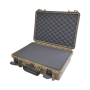 Zielona walizka hermetyczna z pianką MAX380H115S 414x345x129 mm - 1