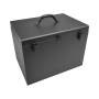 Skrzynia metalowa czarna 378x290x310 mm - 1
