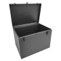 Skrzynia metalowa czarna 378x290x310 mm - 2