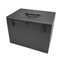 Skrzynia metalowa czarna 378x290x310 mm - 4