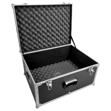 Walizka aluminiowa transportowa - 575x435x315 mm + 2 pianki faliste 540x405x40 mm - 1