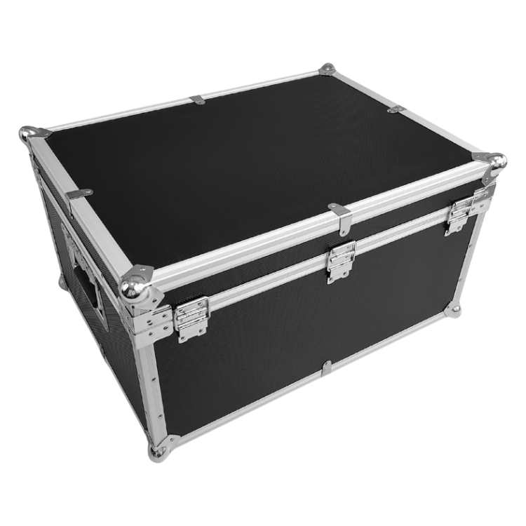 Walizka aluminiowa transportowa - 575x435x315 mm + 2 pianki faliste 540x405x40 mm - 4