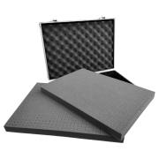 Walizka aluminiowa z wypełnieniem piankowym - 430x310x110 mm - 4