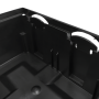 Pojemnik magazynowy warsztatowy czarny nr 2 - 160x102x75 mm - 5