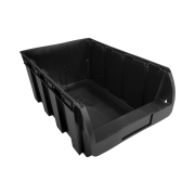 Pojemnik magazynowy warsztatowy czarny nr 5 - 500x310x200 mm - 1