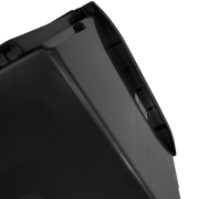 Pojemnik magazynowy warsztatowy czarny nr 5 - 500x310x200 mm - 6