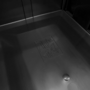 Pojemnik magazynowy warsztatowy czarny nr 5 - 500x310x200 mm - 8