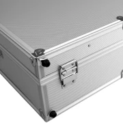 Walizka aluminiowa z wypełnieniem piankowym duża - 465x355x175 mm - 8