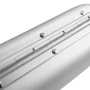 Walizka aluminiowa premium srebrna - 200x125x80 mm - 6
