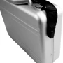Walizka aluminiowa premium srebrna - 342x252x105 mm - 10