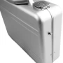 Walizka aluminiowa premium srebrna - 342x252x105 mm - 9