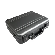 Walizka aluminiowa premium czarna CW-024 - 365x302x113 mm - 3
