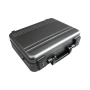 Walizka aluminiowa premium czarna CW-024 - 365x302x113 mm - 3