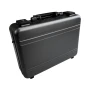 Walizka aluminiowa premium czarna - 392x282x105 mm - 4