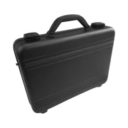 Walizka aluminiowa premium czarna 4A14 - 430x330x107 mm - 3