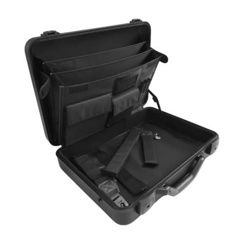 Walizka aluminiowa premium czarna 4A14 - 430x330x107 mm - 2