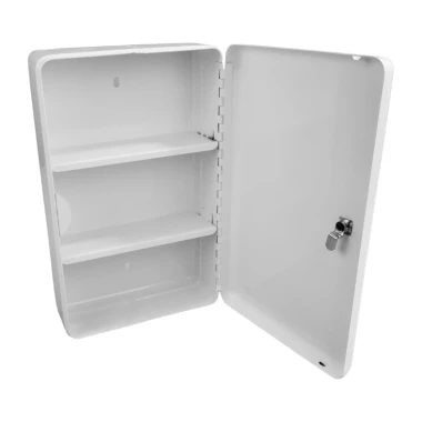 Apteczka naścienna biała 390x290x110 mm - 2