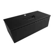 Skrzynka metalowa czarna 427x208x142 mm - 6