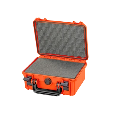 Pomarańczowa walizka hermetyczna z pianką MAX235H105S 258x243x117.5 mm - 1