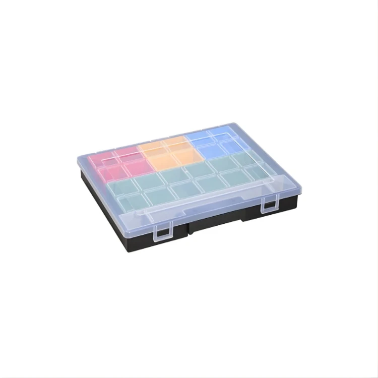 Organizer warsztatowy z 9 pojemnikiami wewnętrznymi - 290x367x50 mm - 3