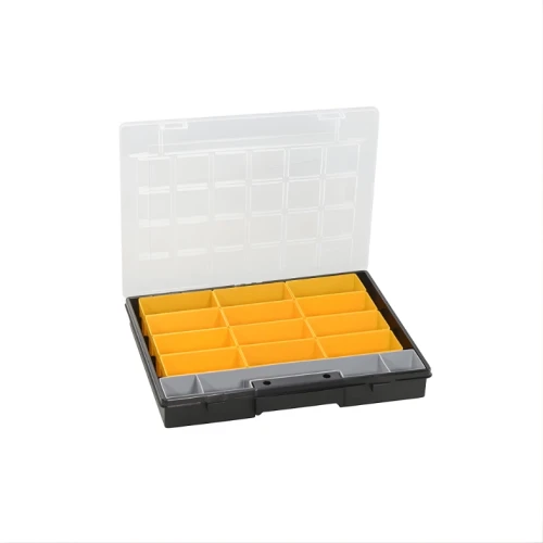 Organizer warsztatowy z 12 pojemnikami wewnętrznymi - 290x367x50 mm - 1
