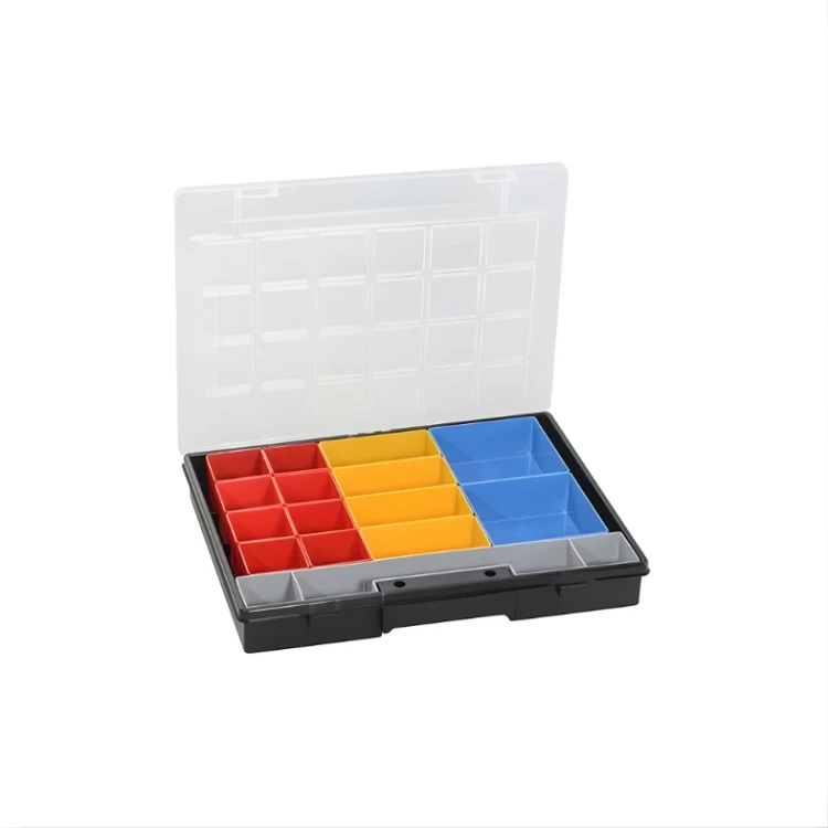 Organizer warsztatowy z 12 pojemnikami wewnętrznymi - 290x367x50 mm - 1