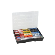 Organizer warsztatowy z 12 pojemnikami wewnętrznymi - 290x367x50 mm - 2