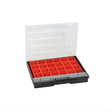 Organizer warsztatowy z 24 pojemnikami wewnętrznymi - 290x367x50 mm - 1