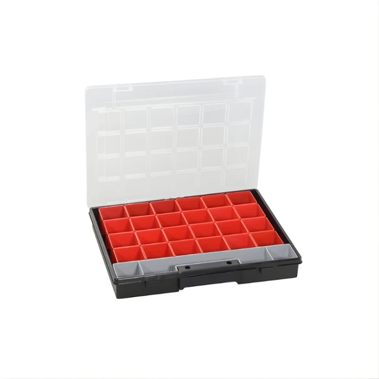 Organizer warsztatowy z 24 pojemnikami wewnętrznymi - 290x367x50 mm - 1