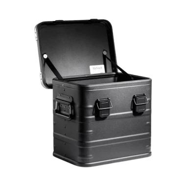 Skrzynia aluminiowa ewakuacyjna AluVault Black 029 360x337x318 mm - 1
