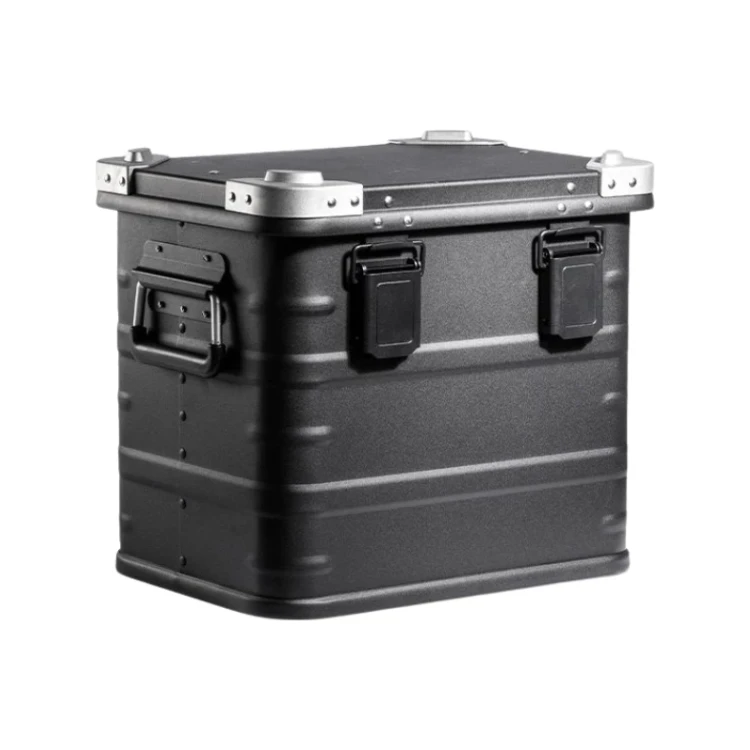 Skrzynia aluminiowa ewakuacyjna AluVault Black 029 360x337x318 mm - 2