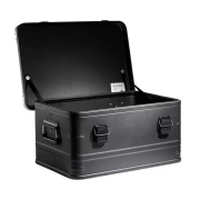 Skrzynia aluminiowa ewakuacyjna AluVault Black 047 580x383x273 mm - 1