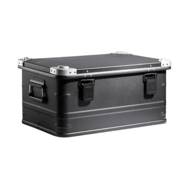 Skrzynia aluminiowa ewakuacyjna AluVault Black 047 580x383x273 mm - 2