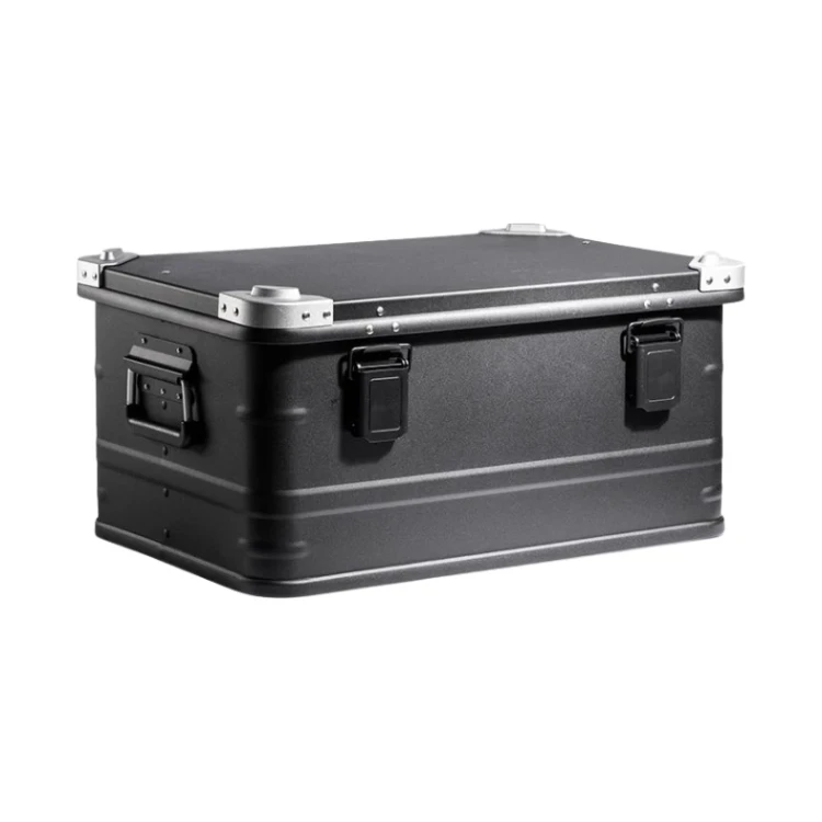 Skrzynia aluminiowa ewakuacyjna AluVault Black 047 580x383x273 mm - 2