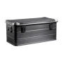 Skrzynia aluminiowa ewakuacyjna AluVault Black 081 780x383x333 mm - 2
