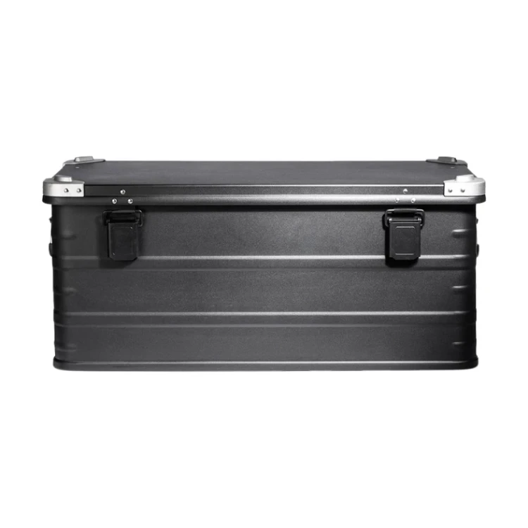 Skrzynia aluminiowa ewakuacyjna AluVault Black 081 780x383x333 mm - 3