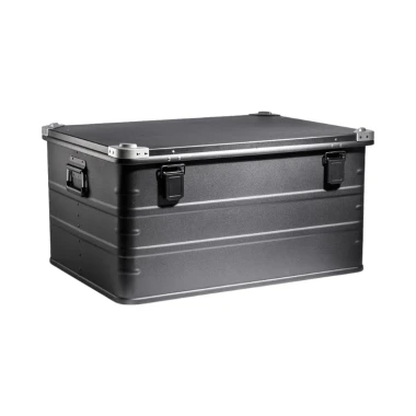 Skrzynia aluminiowa ewakuacyjna AluVault Black 157 780x583x395 mm - 2