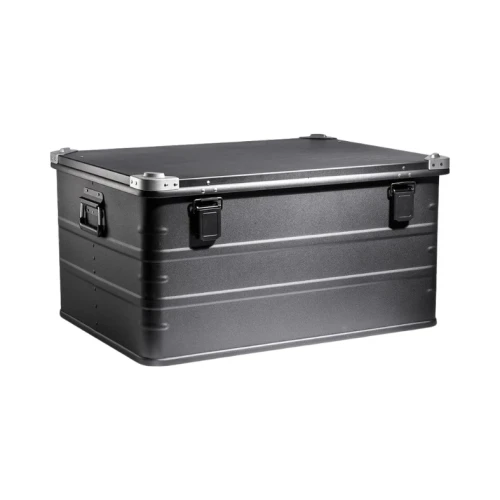 Skrzynia aluminiowa ewakuacyjna AluVault Black 157 780x583x395 mm - 2