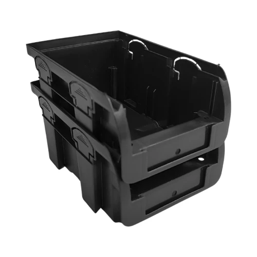 Zestaw pojemników magazynowych czarnych nr 2 - 48 sztuk - 2