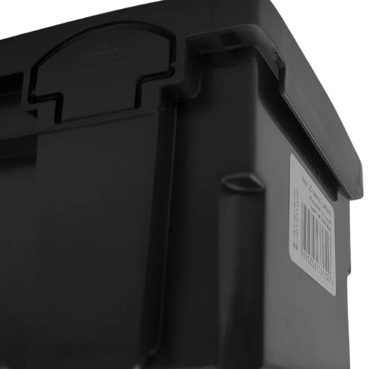 Zestaw pojemników magazynowych czarnych nr 2L - 40 sztuk - 7