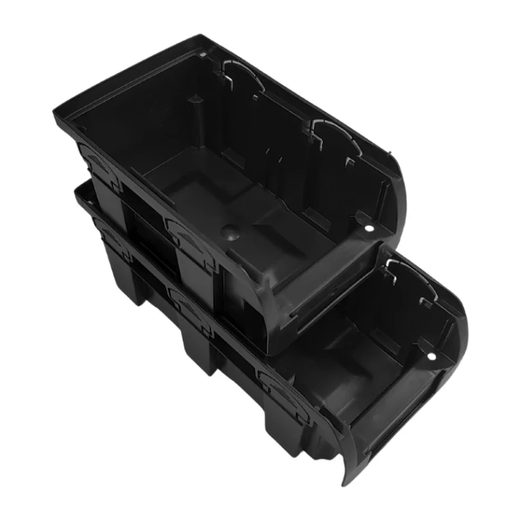 Zestaw pojemników magazynowych czarnych nr 2L - 60 sztuk - 3