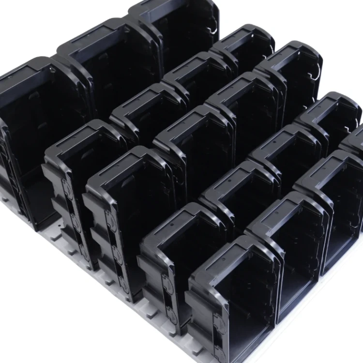 Zestaw pojemników magazynowych na ścianę Compact nr 2, 2L i 3 - 19 sztuk - 3