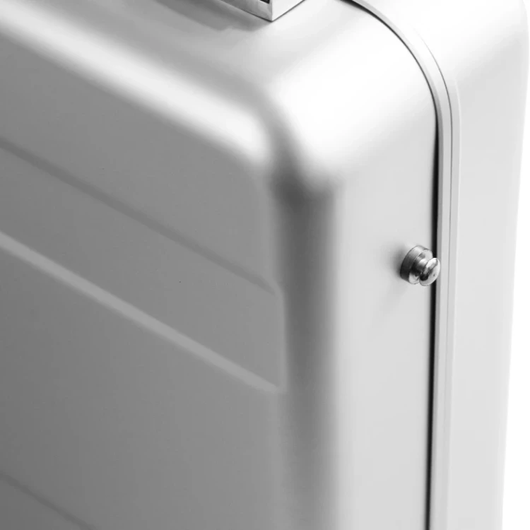 Walizka aluminiowa premium srebrna CW-021L - 470x365x123 mm - 7