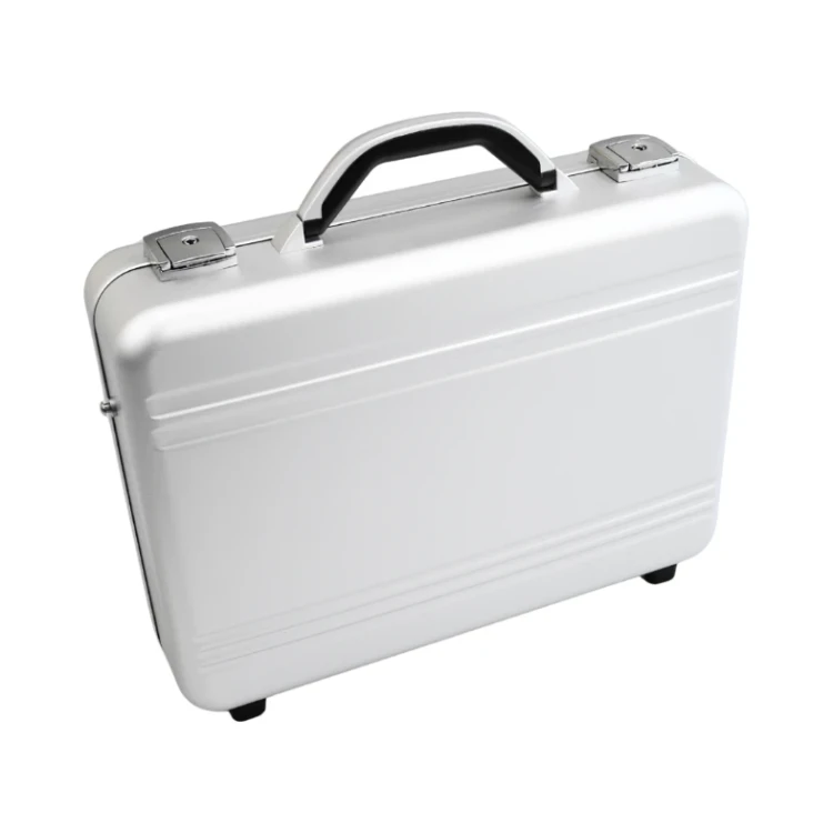 Walizka aluminiowa premium srebrna CW-022M - 425x330x115 mm - 3