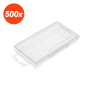Zestaw 500 mini pudełek z tworzywa D0 - 125x65x18 mm