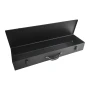 Skrzynka metalowa czarna - 682x210x93 mm - 1