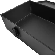Skrzynka metalowa czarna - 682x210x93 mm - 8