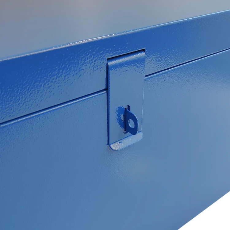 Skrzynia metalowa na narzędzia 700x350x350 mm - 4