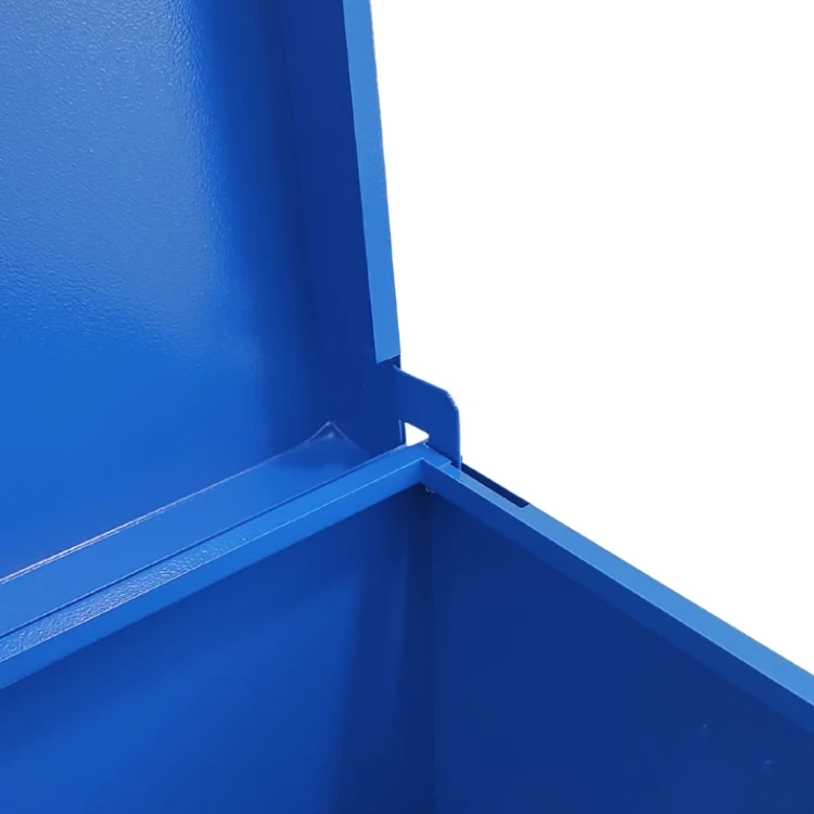 Skrzynia metalowa na narzędzia 700x350x350 mm - 7